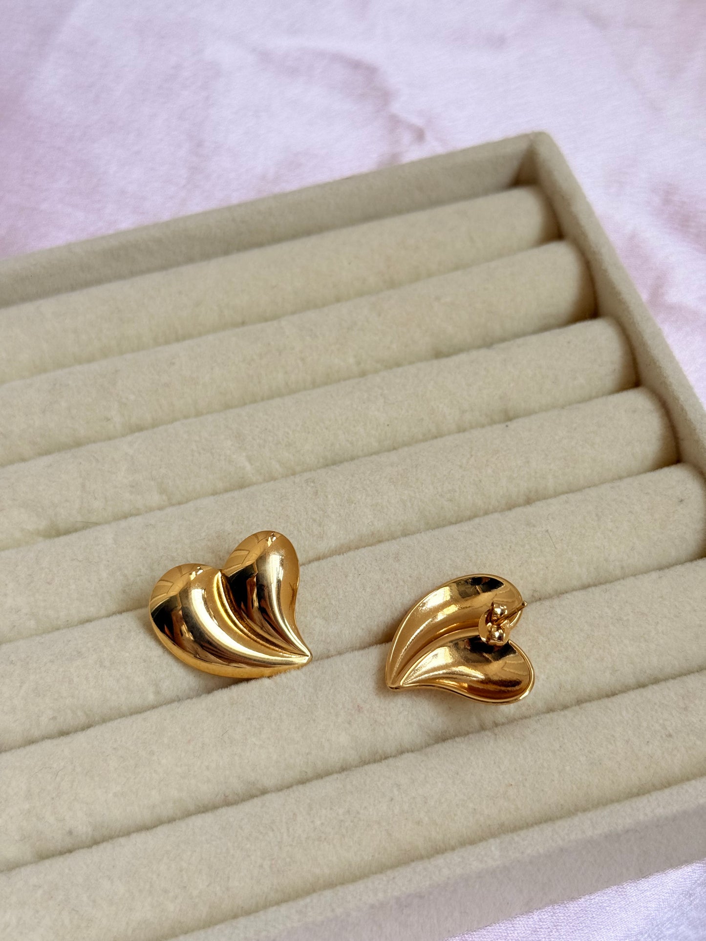 Bold Heart Earrings