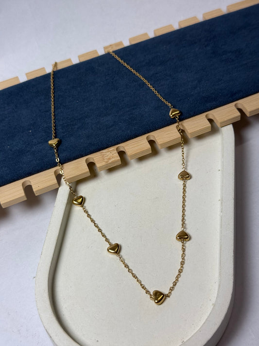 Hearts Round Chain
