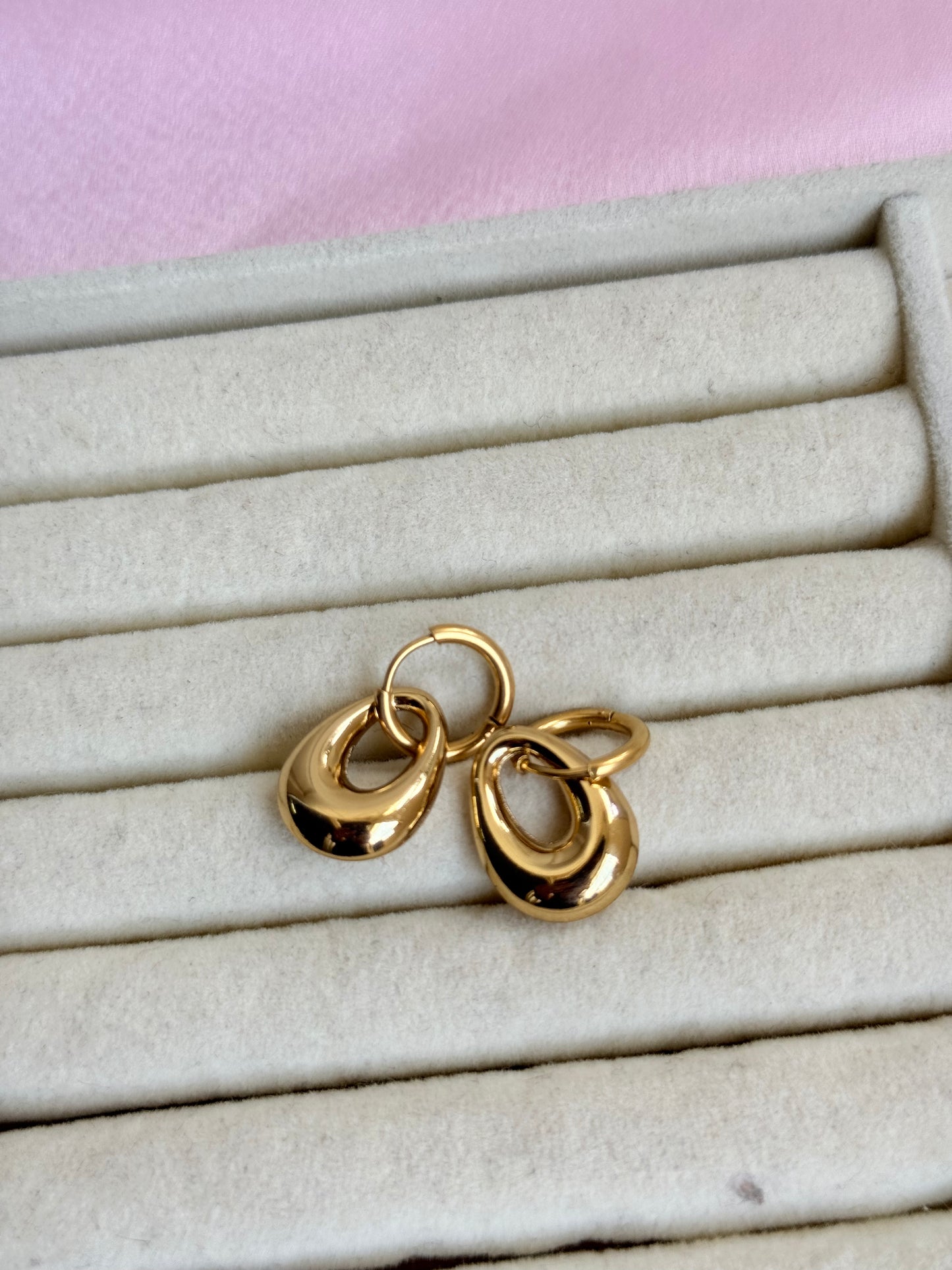 Luna drop earrings