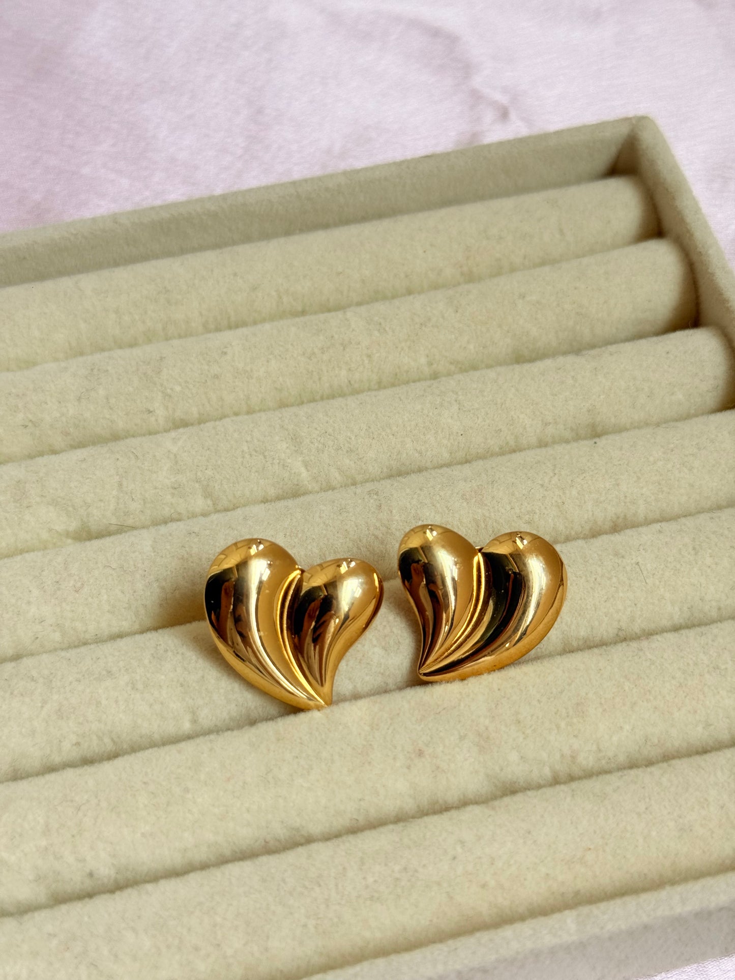 Bold Heart Earrings