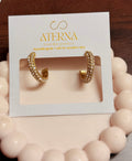 Stone studded c studs