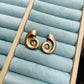Snail earrings