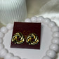 Knot stud earrings