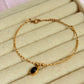 Black Bead Bracelet