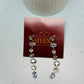 Crystal drop earrings