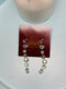 Crystal drop earrings