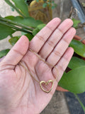 Knot heart chain