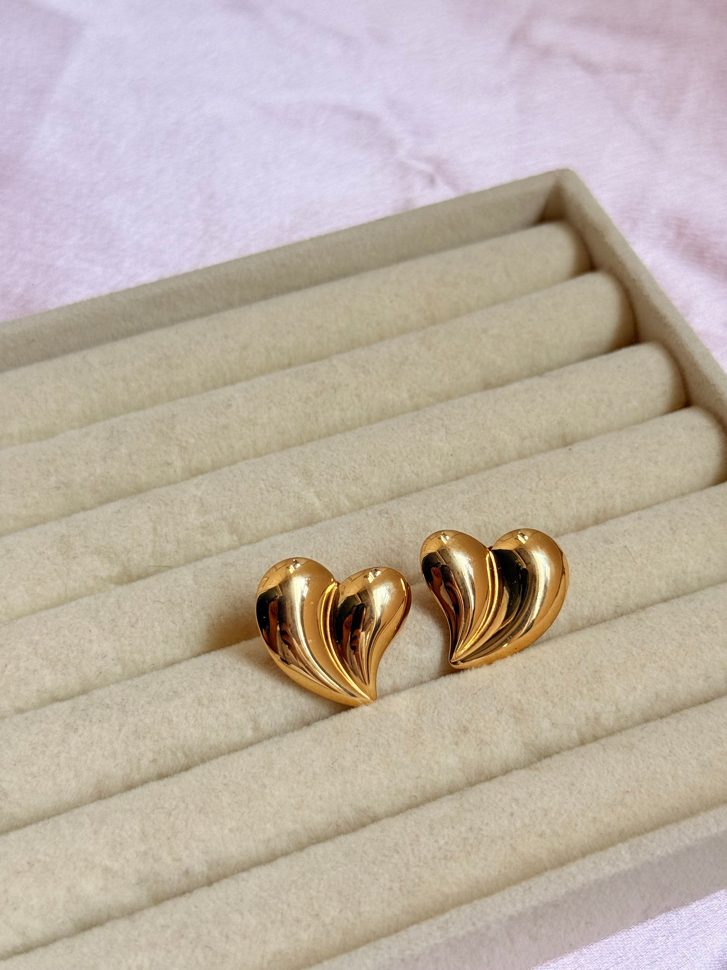 Bold Heart Earrings