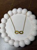 Aura Infinity Necklace | Infinity Anti-Tarnish Necklace for Timeless Styling