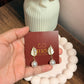 Pearl drop earrings