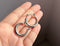 Luna hoops silver