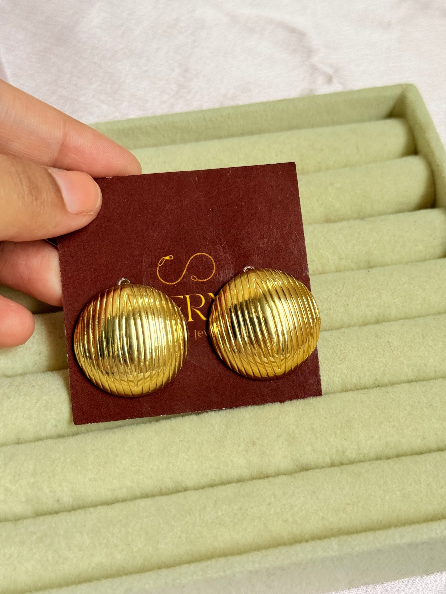 Bold Round Studs