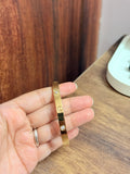 Luxury style anti tarnish bracelet sleek modern design