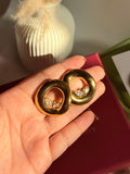 Selena earrings (white)