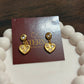 Bella heart earrings
