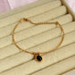 Black Bead Bracelet