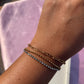 Elegant anti tarnish bracelet versatile everyday style