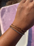 Elegant anti tarnish bracelet versatile everyday style