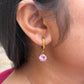 Eva anti tarnish drop earrings elegant styling