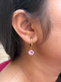 Eva anti tarnish drop earrings elegant styling