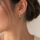 Eme drop earring