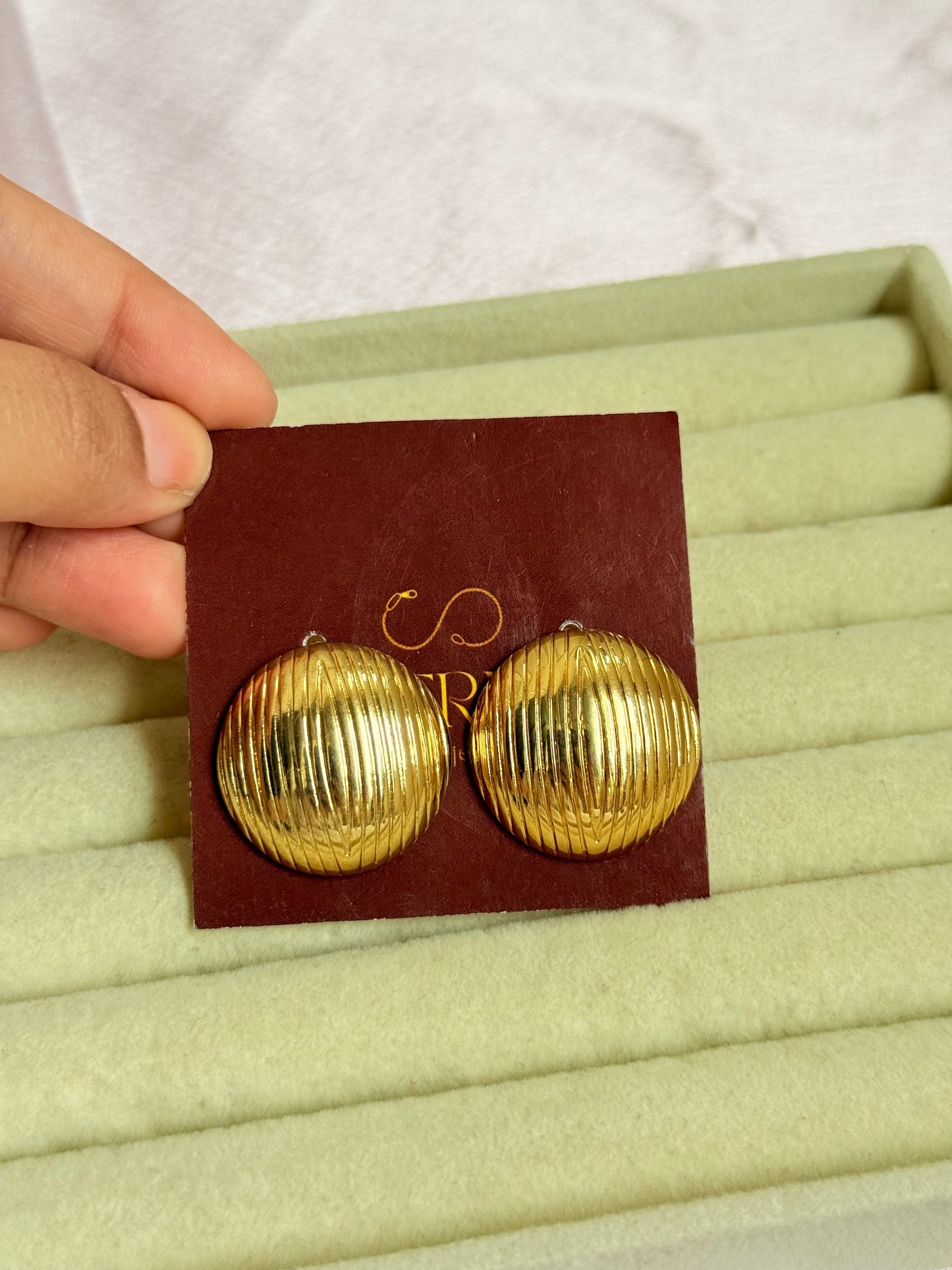 Bold Round Studs