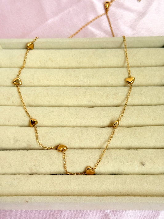 Hearts Round Chain