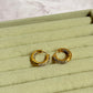 Dainty circle hoops
