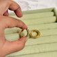 Dainty circle hoops