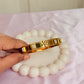 Flower studded bracelet