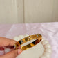 Flower studded bracelet