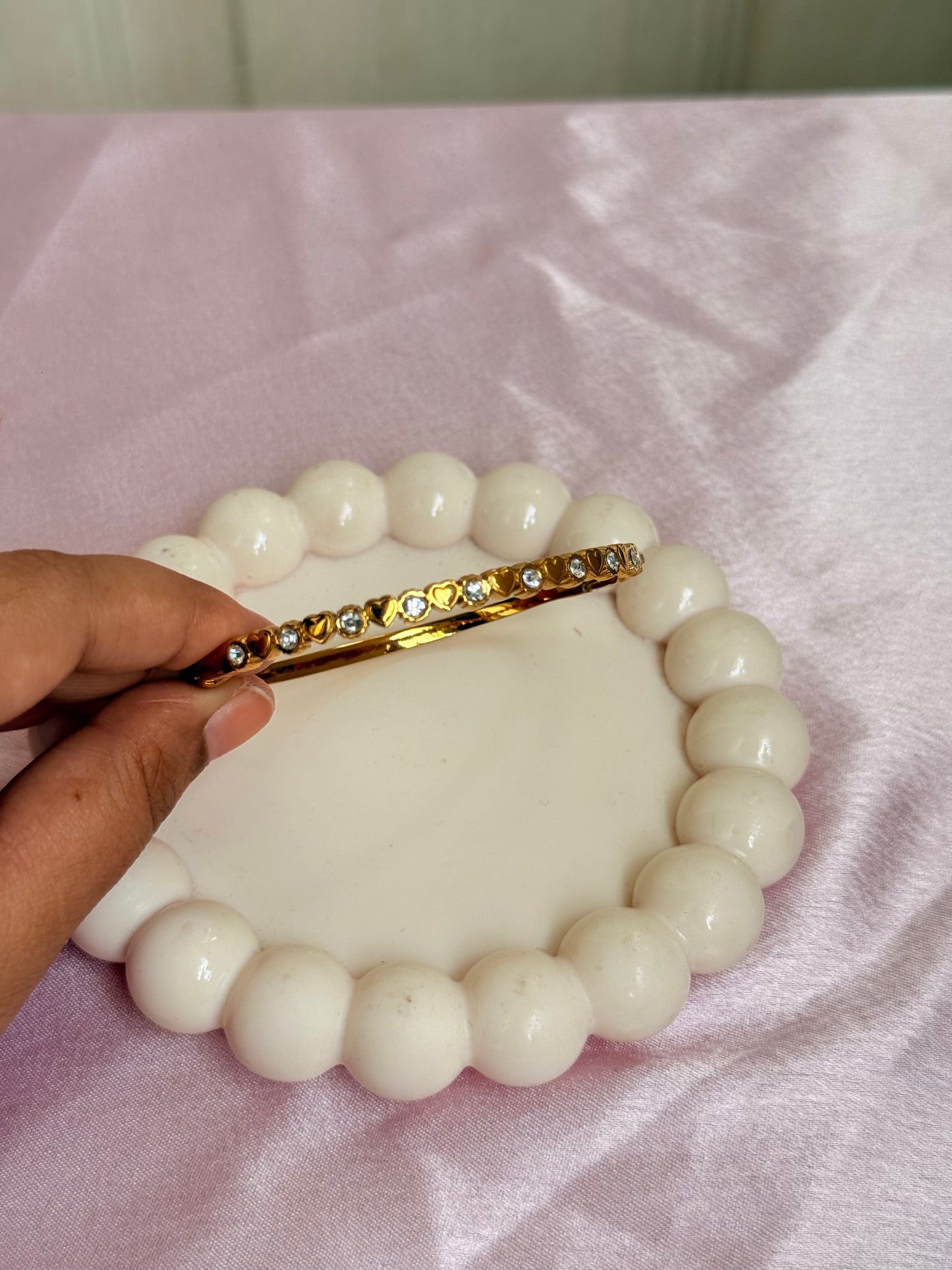 Heart Studded Bracelet