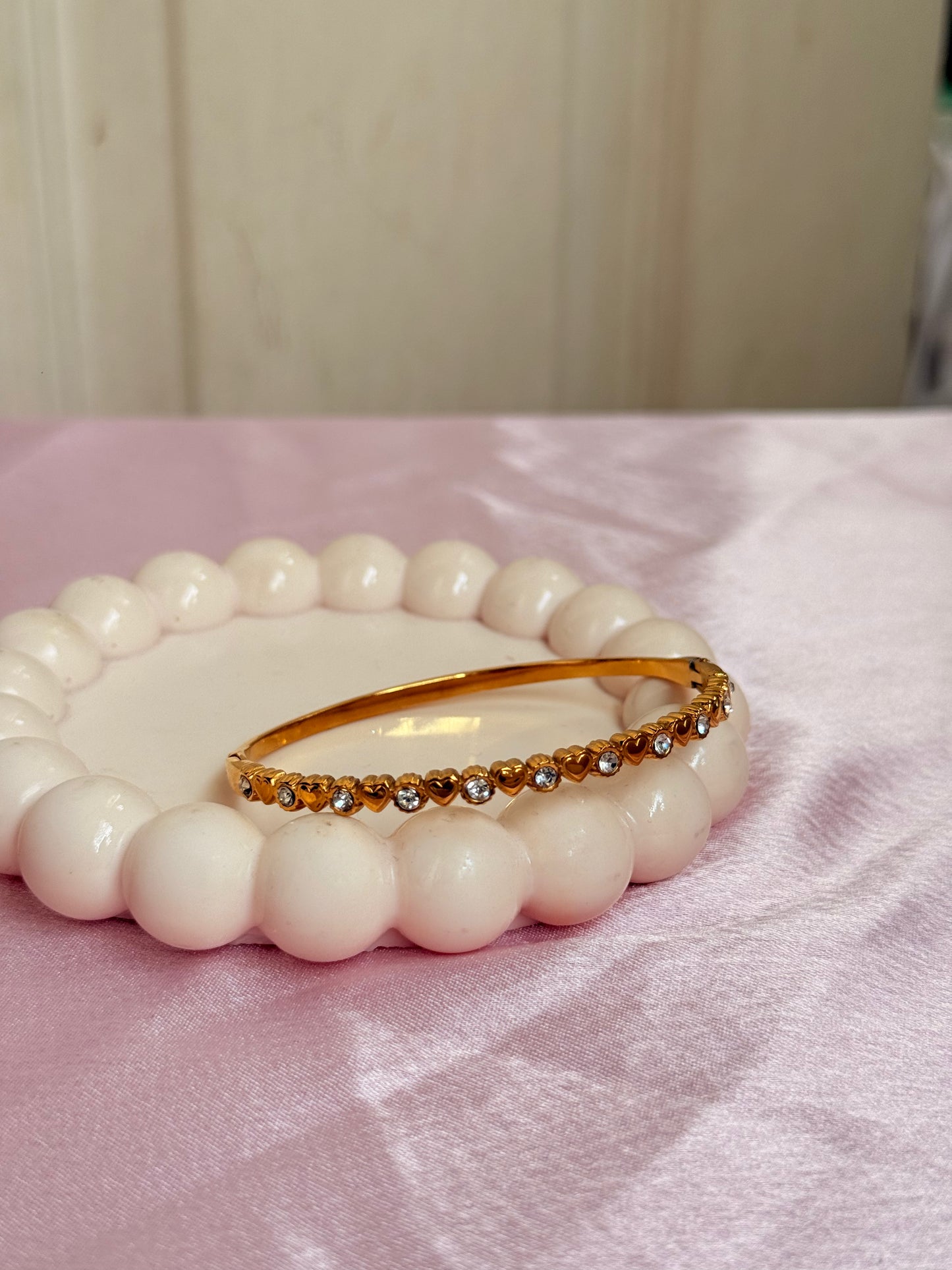 Heart Studded Bracelet