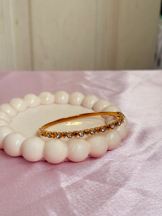 Heart Studded Bracelet