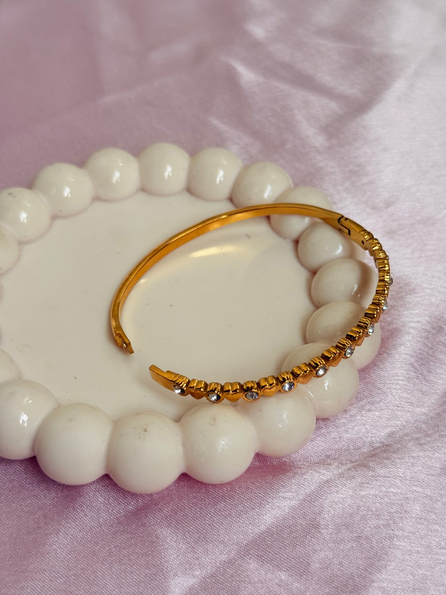 Heart Studded Bracelet