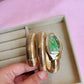 Serpent watch (green dial)