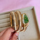 Serpent watch (green dial)