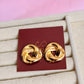 Knot stud earrings