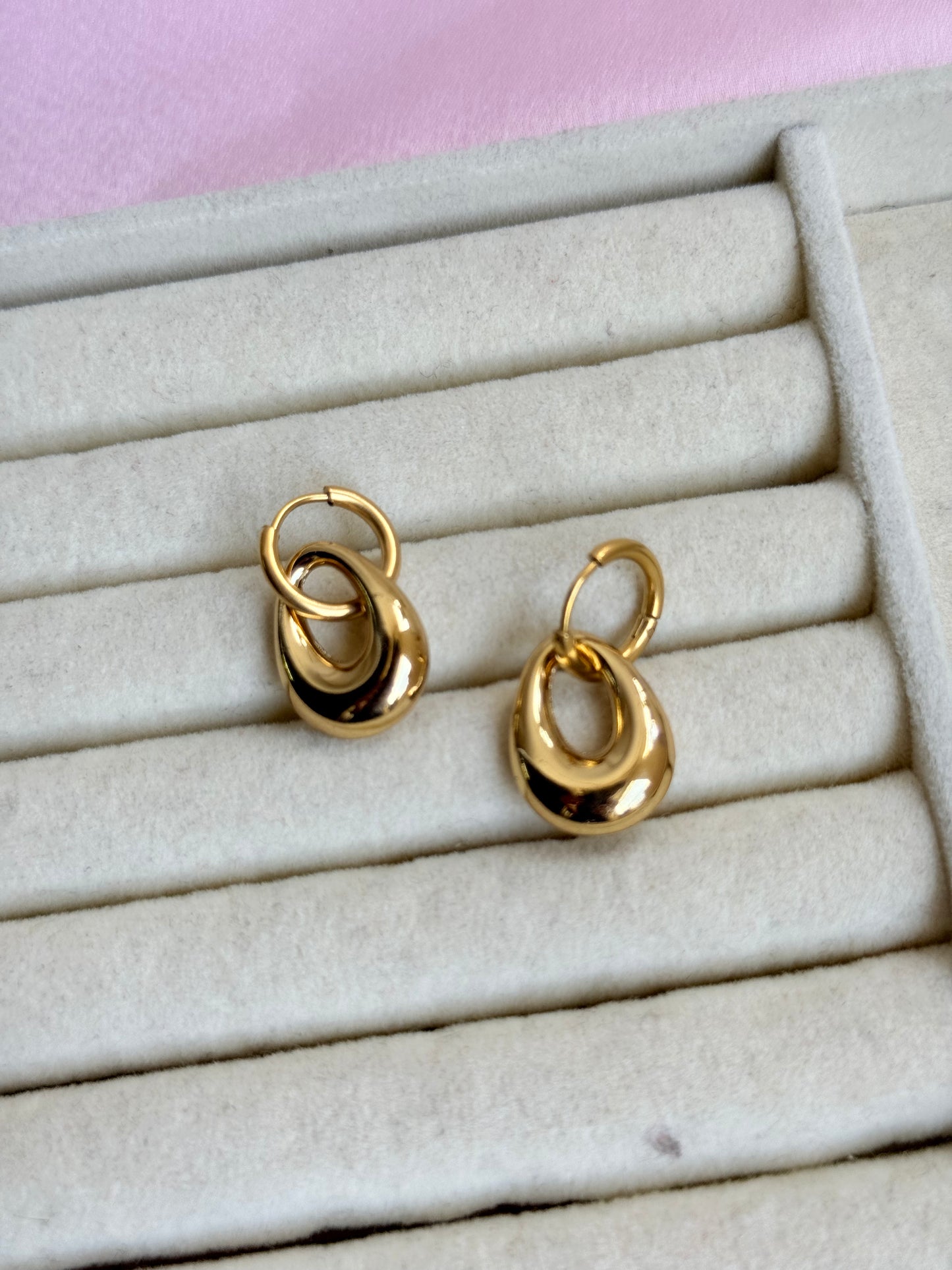 Luna drop earrings