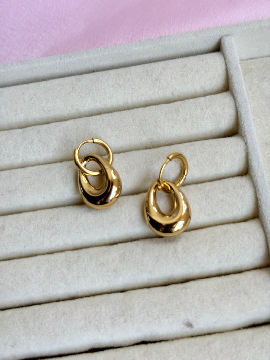 Luna drop earrings