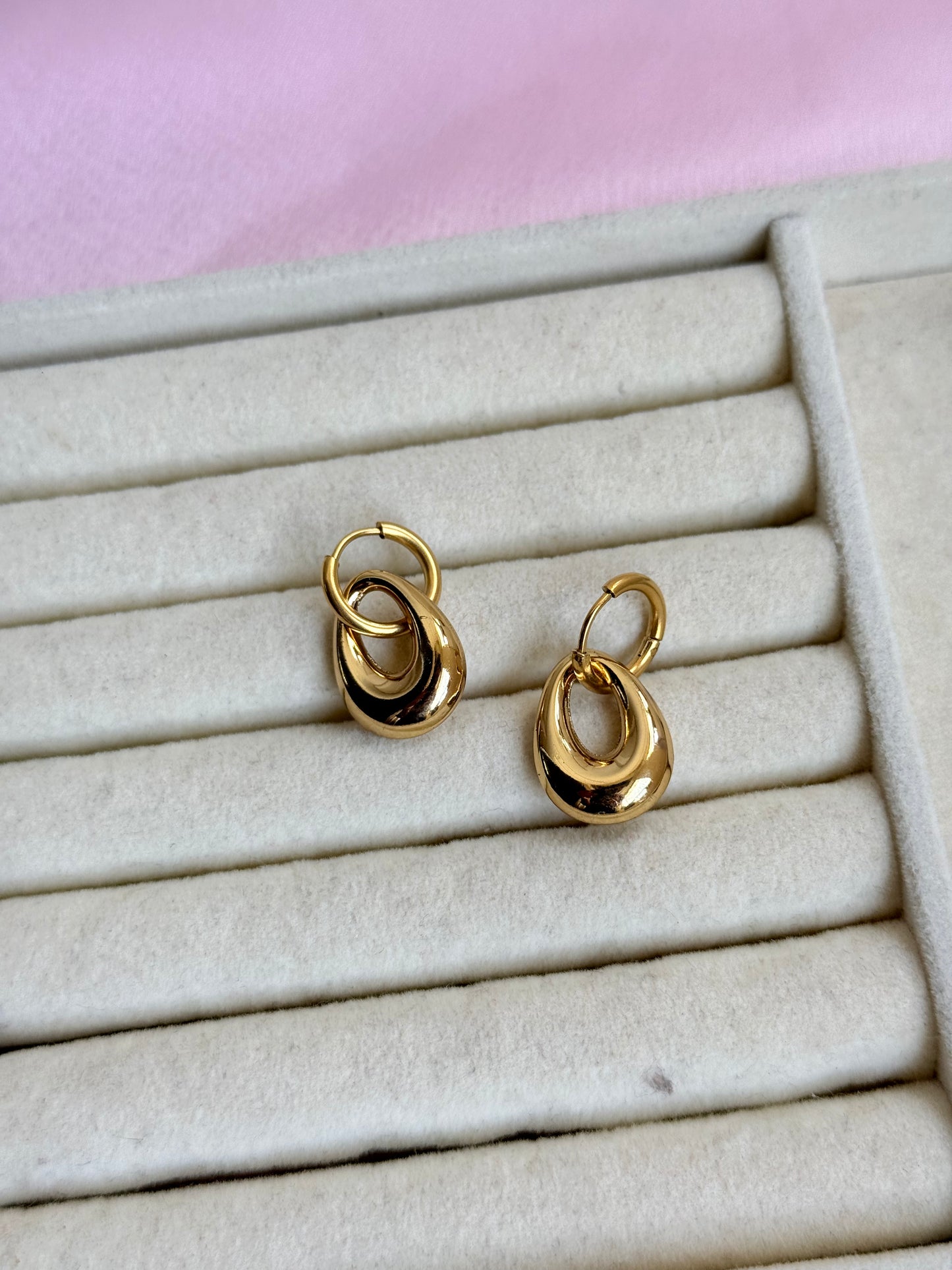 Luna drop earrings