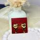 Liquid love anti tarnish drop earrings modern styling