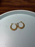 Elegant anti tarnish silver hoop earrings effortless styling