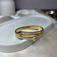 Nail anti tarnish bracelet for small wrists