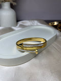 Nail anti tarnish bracelet for small wrists
