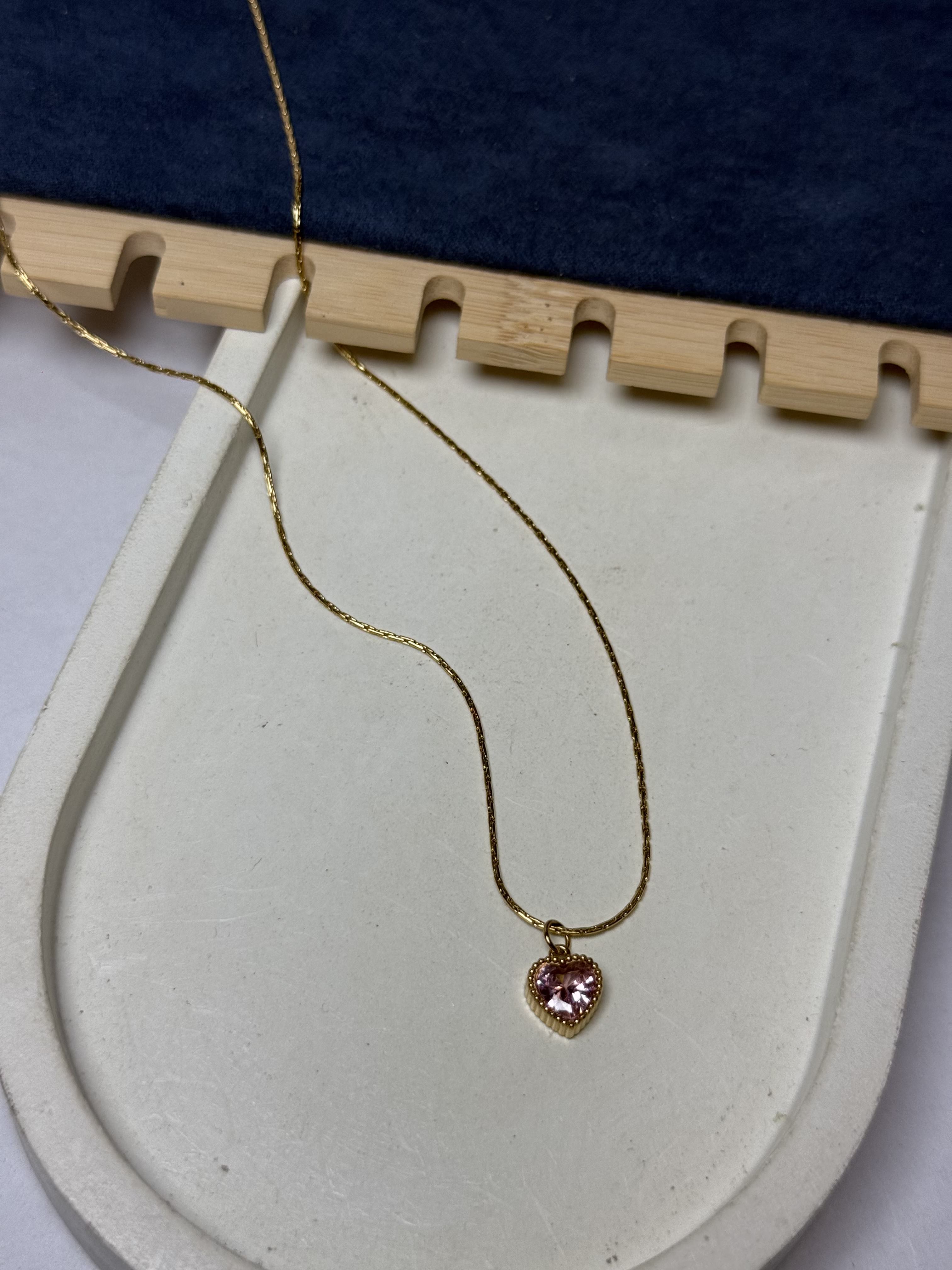 Pink Heart Chain