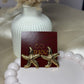 Starfish anti tarnish earrings beach inspired style