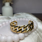 Tiva anti tarnish cuff bracelet statement style