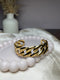 Tiva anti tarnish cuff bracelet statement style