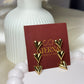 Trio heart anti tarnish drop earrings trendy style